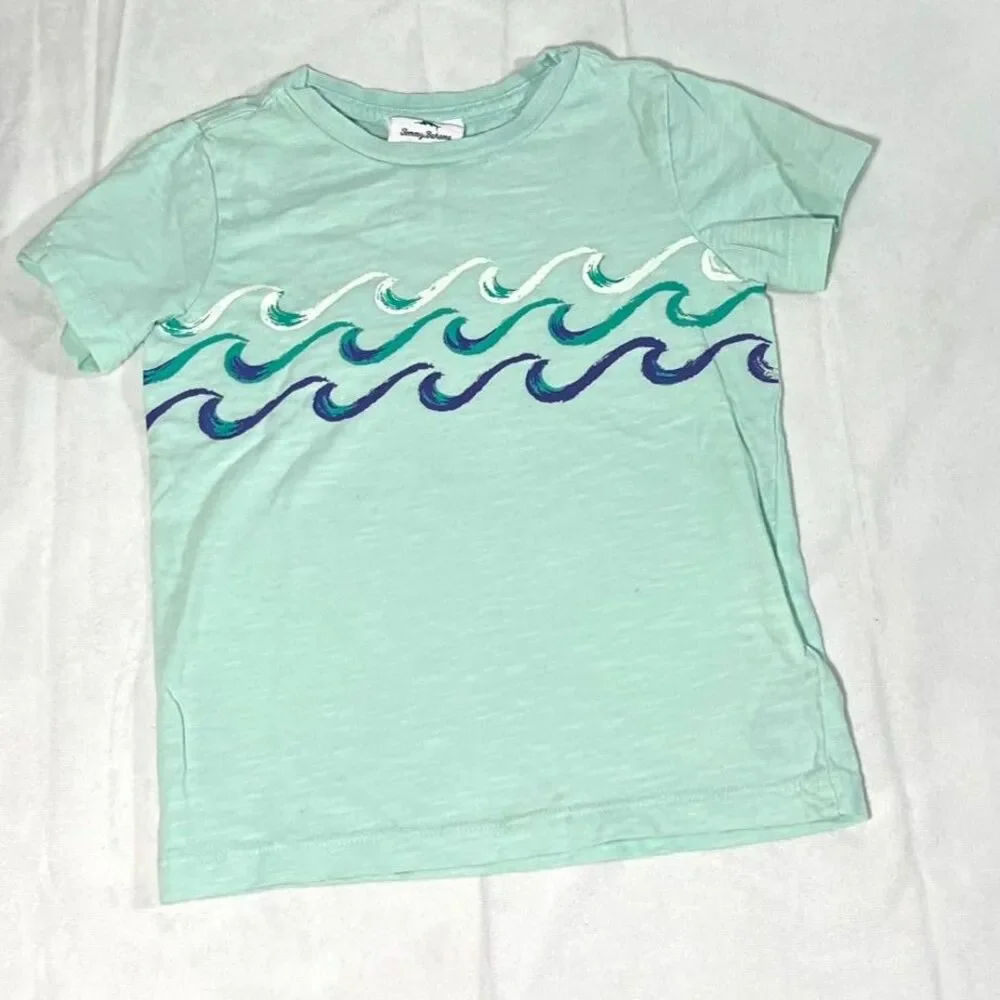 Tommy‎ Bahama Teal Tshirt Size 4T Baby
